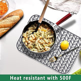 GUUKIN Sink Protectors for Kitchen Sink 19x13 & 24x12.5 & 13x11 & 26x14 & 28x14 & 29x15, Large Silicone Mats Grid for Bottom of Farmhouse Stainless Steel (19x12.5 with 3 Reserved Holes)