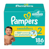 Pampers Baby Diapers - Swaddlers - Size 4, 66 Count, Ultra Absorbent Disposable Infant Diaper
