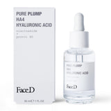 Face D Pure Plump, Serum mit HA4 Hyaluronsäure mit Straffungseffekt, 30 ml