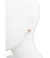 kate spade new york Yours Truly Pave Heart Studs