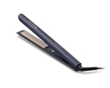 Bio Ionic GoldPro 1" Hair Straightener, Blue, Moisturizing Heat Technology & 24K Gold MX, Hair Straightening Iron for Sleek Styles & Flat Iron Curls, 40% Longer Plates, Adjustable Heat
