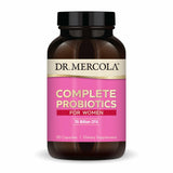 Dr. Mercola Complete Probiotics for Women - Supports Gut, Vaginal & Immune Health - Contains Lactobacillus Strains - Non-GMO, Gluten-Free & Soy-Free - 90 Capsules (90 Servings)