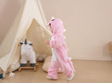 CuteOn Toddler Halloween Costume Onesie Cosplay Romper Christmas Infants Baby Costume Pink Dinosaurs 2-3 Years