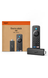 Amazon Fire TV Stick HD, free and live TV, Alexa Voice Remote, smart home controls, HD streaming