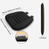 ACBAGI Car Seat Cushion Driver Seat Cushion with 1.2inch Comfort Memory Foam for Car, Office Chair and Home Chair