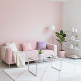 Yancorp 16"x394" Matte Pink Contact Papaer Peel and Stick Wallpaper Vinyl Wrap Countertop Wallpapers Waterproof for Cabinets Drawers Bedroom Kitchen Self-Adhesive Wallpaper