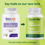 BESTVITE Artemisinin 500mg per Capsule (60 Vegetarian Capsules) - No Stearates - No Flow Agents - No Fillers - Vegan - Gluten Free - Non GMO