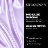 IGK Bond-Building Repair Set | ANTISOCIAL Bond-Building Dry Hair Mask + CASH IN Instant Repair Serum | Repair + Protect + Soften | Vegan + Cruelty Free