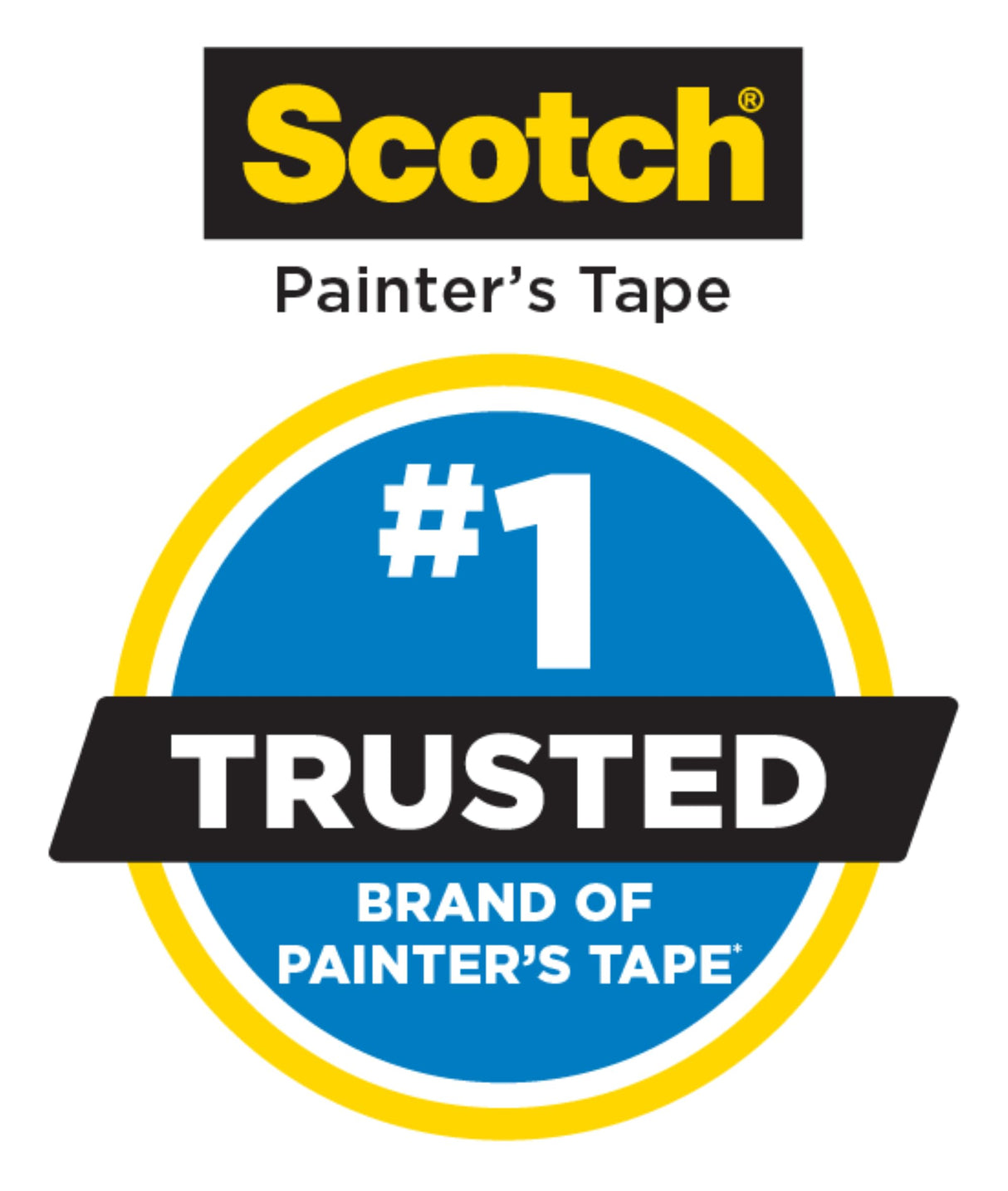 ScotchBlue Original Multi-Surface Painters Tape, 1 Inch Wide (0.94 In. x 60 Yds), 6 Rolls, Blue Paint Tape Protects Surfaces and Removes Easily, Masking Tapes for Indoor and Outdoor Use (2090-24EP6)