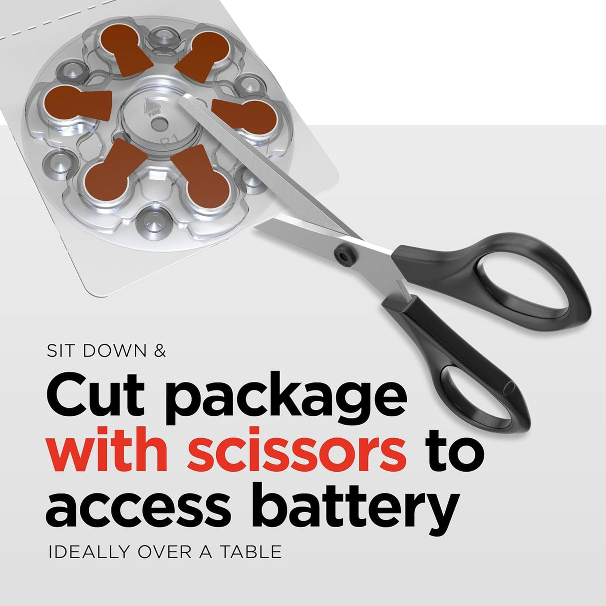 Rayovac Size 312 Extra Advanced Mercury Free Hearing Aid Batteries + Battery Holder Keychain Kit (120 Batteries)