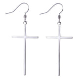 Jeka Cross Earrings for Women, Drop Earrings Christmas Christian Gifts