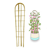 Bamboo Trellis,U-Shape Bamboo Trellis,4Feet,3pack,for Climbing Plants Outdoor Bamboo,for,Climbing Plants,Tomato, Vegetables,Flowers, Beans, Cucumber,Indoor Potted Climb Plants