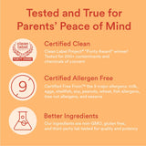 SmartyPants Kids Multivitamin Gummies: Omega 3 Fish Oil (EPA/DHA), Vitamin D3, C, Vitamin B12, B6, A, K & Zinc for Immune Support, Biotin, Gluten Free, Three Fruit Flavors, 90 Count (22 Day Supply)