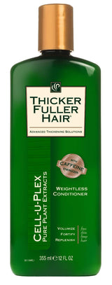 Thicker Fuller Hair Conditionr Weightless Cell-U-Plex 12 Ounce (354ml) (3 Pack)