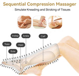 FIT KING Air Compression Leg Massager for Circulation to Relieve Pain, Swelling, Edema, RLS, Ideal Gift for Mom Wife (Extensions Included) - FSA HSA Eligible