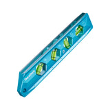 DURATECH 8-Inch Level, Magnetic Torpedo Level with 0°/30°/45°/90° Bubbles, V-Groove, Large Viewing Window, Aluminum Alloy Body, Hanging Hole, SAE and Metric Scale for DIY Projects and Household Use
