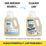 Molly's Suds Baby Liquid Laundry Detergent | Removes Formula, Poop & Spit-Up Stains | Extra Gentle for Infants, Babies, Toddlers (Fragrance Free, 200 Loads)