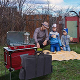 REDCAMP Camp Stove Burner Carry Bag, Stove Carry Case Portable for Camping Stove Gas Grill Accessories, 24"L x 5.1"W x 17.7"H