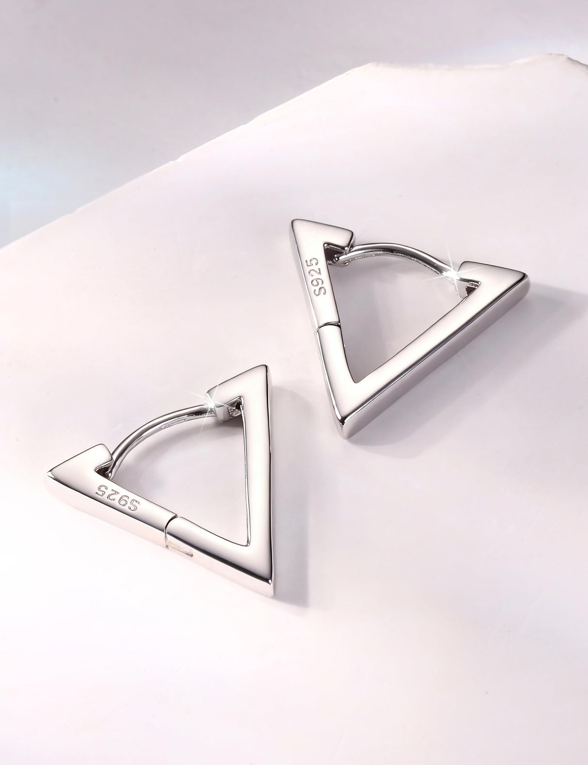 MILACOLATO Solid 925 Sterling Silver Small Huggie Hoop Earrings for Women