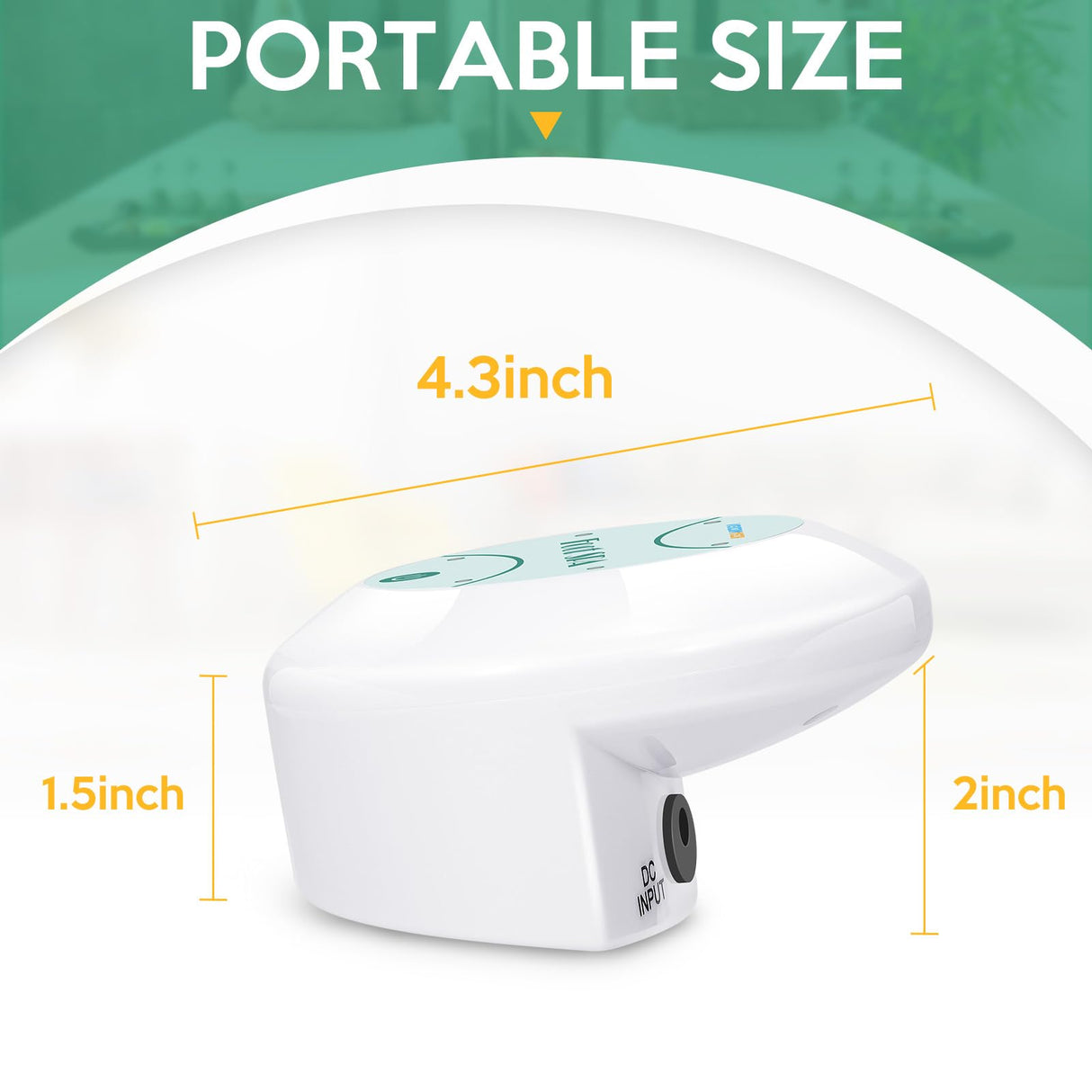 Veicomtech Ionic Foot Bath Detox Machine, Ion Cleanse for Home Use, Salon, Beauty SPA Club (2 Arrays, 100 Liners) Green