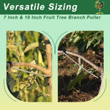 IXIGER 20 PCS Tree Limb Spreader Set – Fruit Tree Branch Puller, Heavy-Duty Limb Spreaders for Fruit Trees with Branch Support Function (7 Inch & 10 Inch)