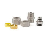 Kudos-Trading - 16mm to 15mm Copper Adapter Reducer Coupling - Leak-Proof, Corrosion-Resistant Plumbing Fitting for Professional & DIY Installation, Durable Water & Heating System Connector