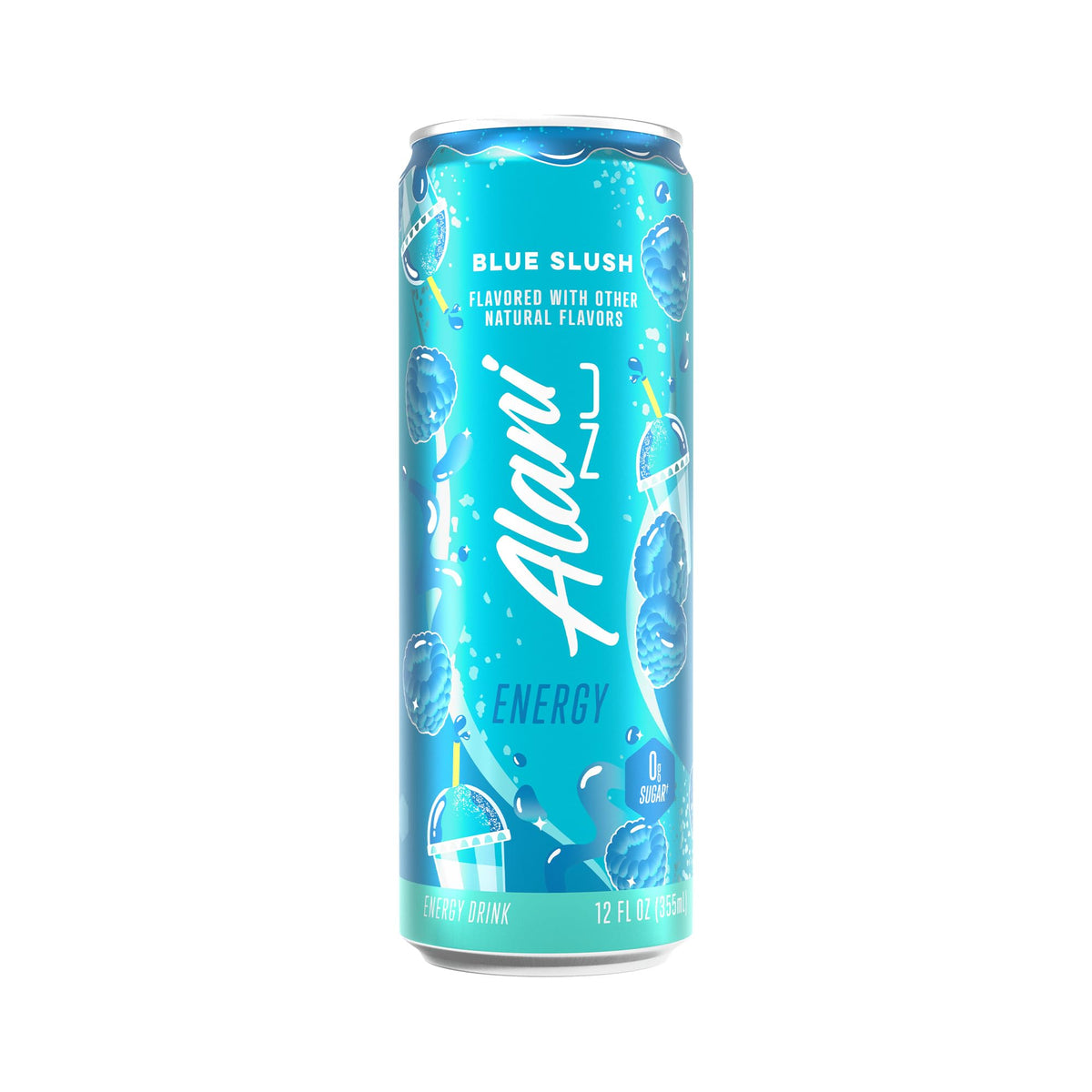 Alani Nu Blue Slush Sugar Free Energy Drink (Pack of 12)