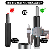 5.5 inch Office Chair Gas Lift Cylinder- Replacement Parts,Universal Size Fits Most Chairs,Heavy Duty Gas Lift Hydraulic/Pneumatic Piston (Black)