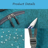 DOJUNS Hiking Backpack 15L Small Travel Backpack Lightweight Foldable Daypack Packable Camping Backpacks for Women Men (Blue)