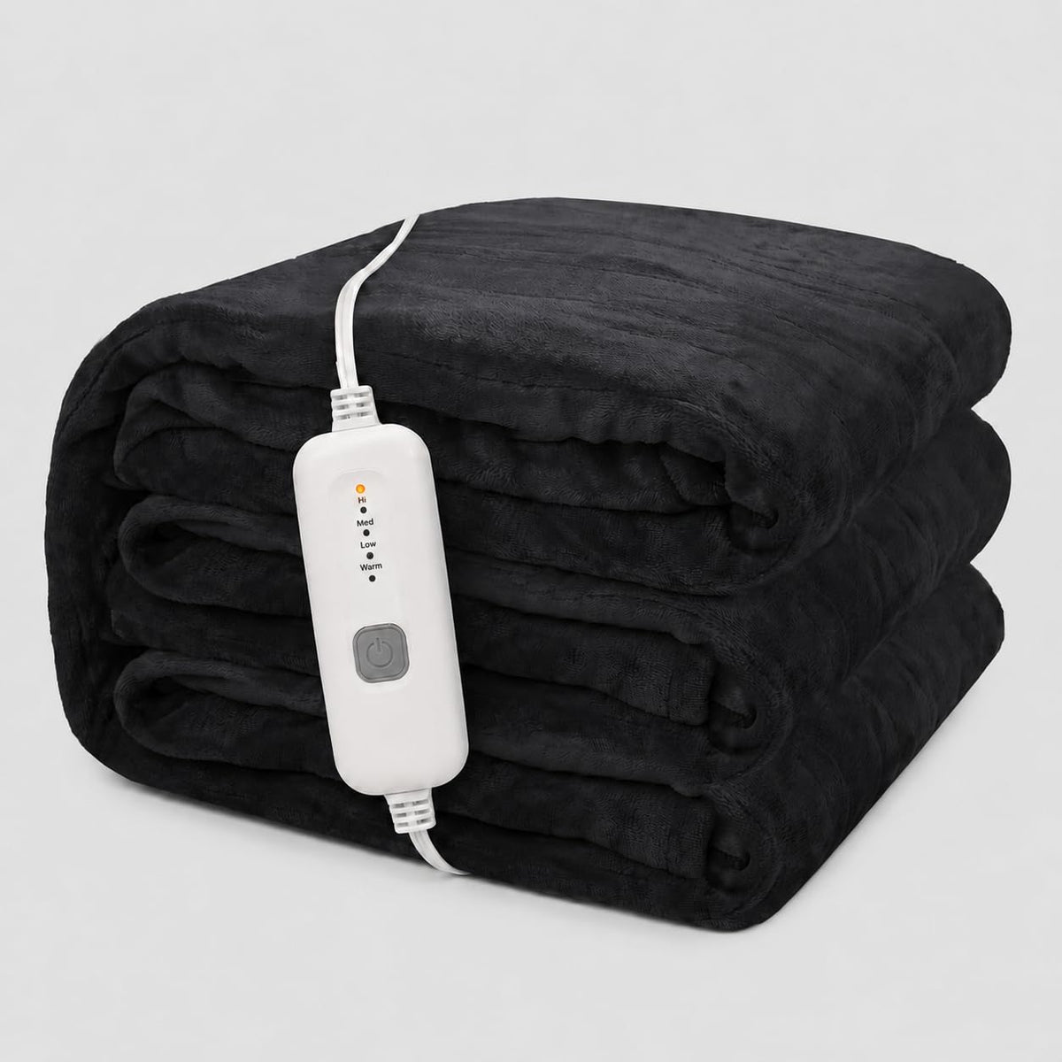 ONDAN Electric Heated Blanket Full Size 72"x84", Iron Grey