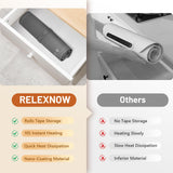 Food Warming Mat, Full Surface Heating Silicone Electric Warming Tray with 3 Level Temperature Settings, Auto Shut-Off, Foldable Roll Up Food Warmer for Parties Buffets, Gatherings