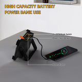 120W Solar Rechargeable Work Light, 144 LED Portable Flood Light with Stand, IP66 Waterproof 4 Modes LED Job Site Lighting Flashlights for Mechanic Camping Fishing Car Repair(Black 1 Pack)