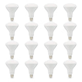 Amazon Basics BR30 LED Light Bulb, 65W Equivalent, 11W Energy Efficient, E26 Standard Base, Soft White 2700K, Dimmable, 10,000 Hour Lifetime, 16-Pack