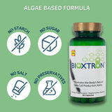 Bioxtron Natural Stem Cell Supplement Capsules - Blue Green Algae and Spirulina - Supports Energy, Joint, Muscle, Immune Health - Stem Cell Regenerator - 60 Capsules (30 Servings)