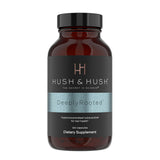 Hush & Hush DeeplyRooted Hair Supplement for Stronger, Healthier Hair - Collagen Hair Growth Pills for Men & Women - Biotin for Hair Loss - Hair Care for Thinning Hair & Hair Regrowth - 120 Capsules