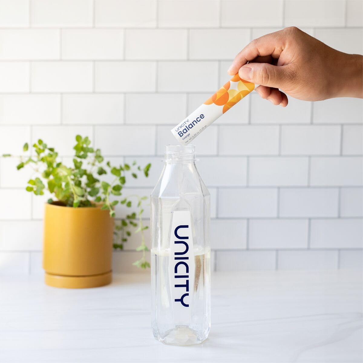 UNICITY Feel Great System Natural—Feel Great Pack with Balance Natural Orange and UNIMATE Lemon Ginger (30-day supply)