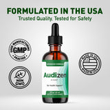 Audizen Ear Drops - Original Audizen Drops Advanced Ear Health Support Supplement Liquid Premium All Natural for Healthy Ringing Ear, Audi Zen Ear Balance Support, 1 Bottle for 1 Month