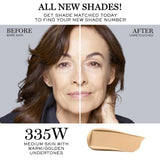 Lancôme Teint Idole Ultra Wear Buildable Full Coverage Foundation - Longwear & Waterproof - Natural Matte Finish - 335W (Medium Skin with Warm/Golden Undertones), 1 Fl Oz