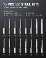 Fanttik S1 Pro Electric Screwdriver, Power Screwdriver with16 S2 Steel Bits, 3 Torque Settings, Max 6 N.m, 2000mAh Battery, LED Light & 1/4''Hex, Ideal Tool for Furniture & Gaming PC