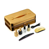 Chaun Legend x Apres Gel-X Kit Professional Starter Kit with PH Bonder, Non-Acidic Gel Primer, Soak Off Extend Gel, Non-Wipe Top Gelcoat, LED Light, Grit Emery Board