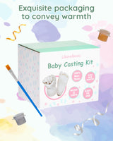 Lilian&Gema Baby Casting Kit Hands and Feet, Newborn Keepsake Foot Hand Mold Kit, Plaster Hand Mold Casting Kit for Babies 0-6 Months, Perfect for First Birthday, New Mom Baby Christmas Gift