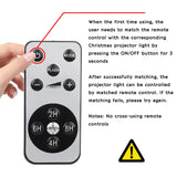 Christmas Laser Lights, Projector Lights Landscape Spotlight Red and Green Star Show with Christmas Decorative Patterns for Indoor Outdoor Garden Patio Wall