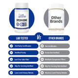 Lab Tested Supplements - Spermidine 3HCL Supplement - 120 10mg Capsules - 3rd Party COA's provided with Every lot# - Spermidine Trihydrochloride