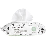 The Honest Company Clean Conscious Multi-Use Wipes | Hypoallergenic + Unscented for Sensitive Skin | Over 99% Water, Compostable, Plant Based, Baby Wipes | Rose Blossom, 288 Count