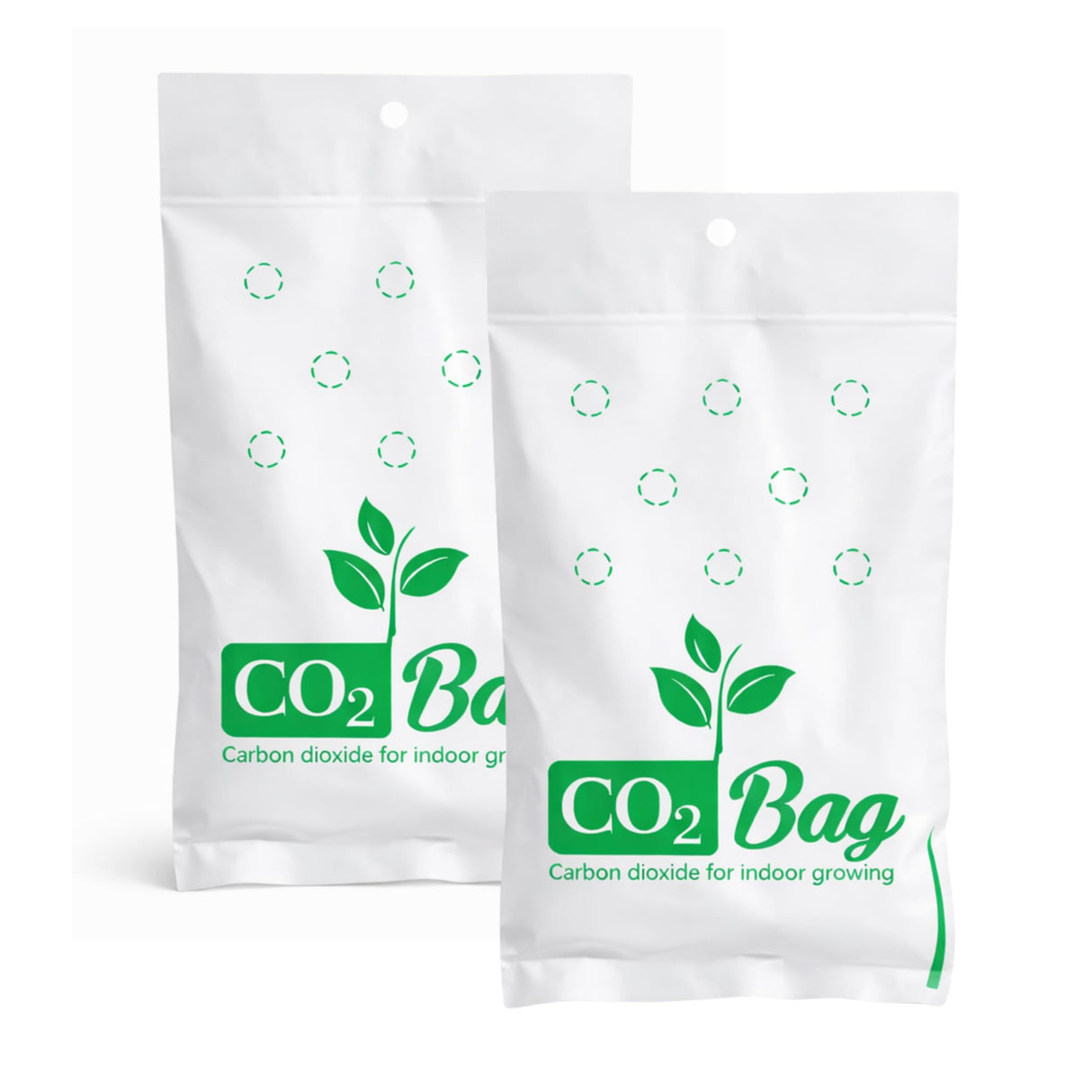 CO2BAG® M 2-Pack - Natural CO2 Generator for Grow Tents & Greenhouses | Value Bundle for Double Coverage | Boosts Plant Growth, Yield & Harvest Speed | Organic Hydroponic Supplement | Maintenance-Free