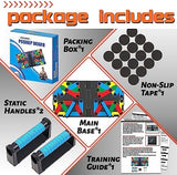 Solid Push Up Board 15 in 1 Home Workout Equipment Multi-Functional Pushup Stands System Fitness Floor Chest Muscle Exercise Professional Equipment Burn Fat Strength Training Arm Men & Women Weights