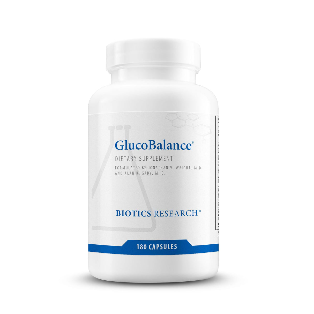 Biotics Research GlucoBalance Chromium, Vanadium, L carnitine Supplement, Supports Metabolic Health and Maintain Healthy Blood Lipid Levels - 180 Capsules