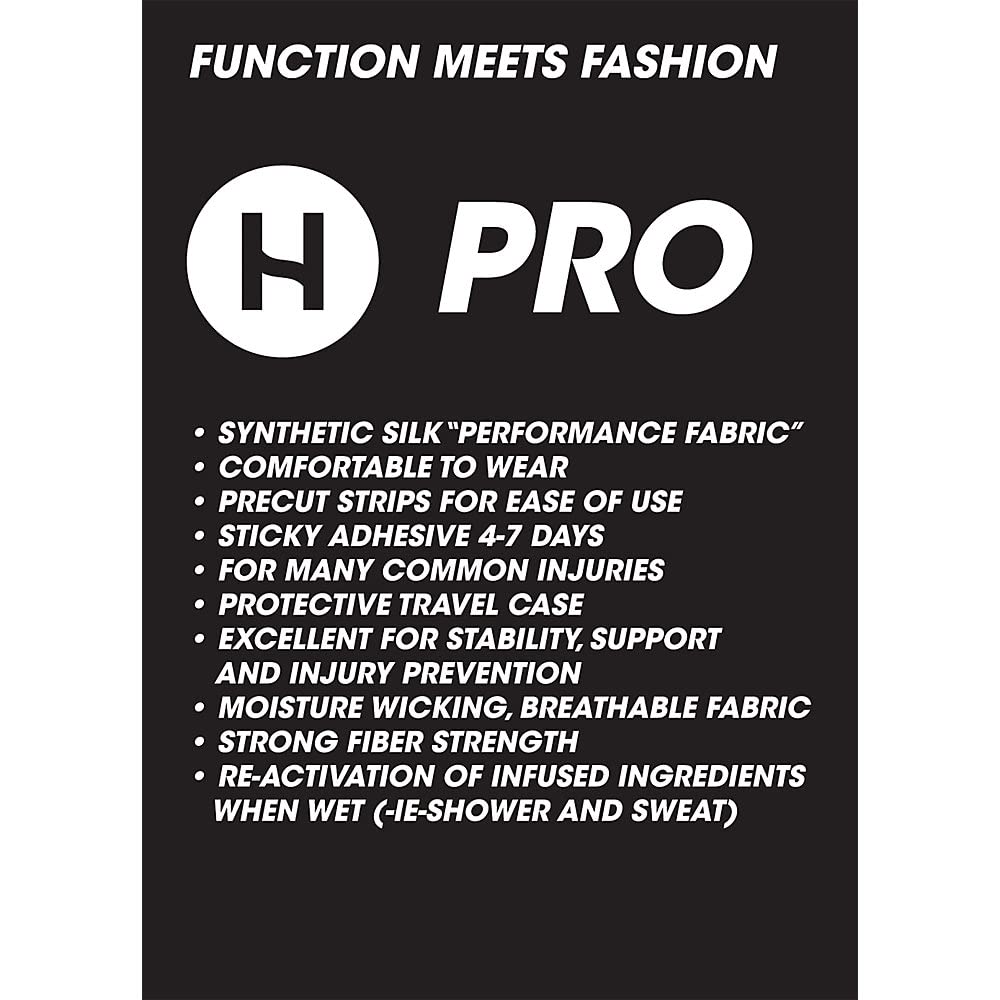 Heali Kinesiology Tape with Magnesium and Menthol, 20 Pcs Precut Strips, K Tape Roll, Knees, Physical Therapy Sports Tape for Muscle and Joint Pain Relief, Water Resistant, Splatter Paint