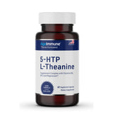 5-HTP Formula for Stress Relief and relaxation support for Teens and Adults with 5-HTP, L-Theanine, Vitamin B6, Vitamin B12, Magnesium - Doctor Formulated - Magnesium Stearate Free - 60 capsules.