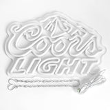 JFLLamp Crs LIGHT Neon Signs for Wall Decor Neon Lights for Bedroom Led Signs Suitable for Man Cave Bar Pub Restaurant Christmas Birthday Party Gift Led Art Wall Decorative Crs Light Bar Sign, 5V Usb Power, 17*11 Inch(Azure+red+white）